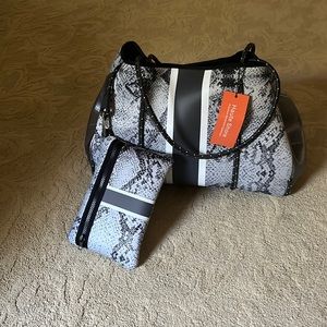 Gray haute shore bag